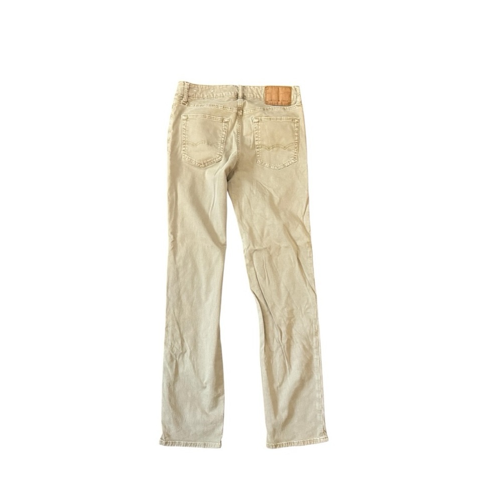 American Eagle Outfitters Men’s Straight Jeans in Light Khaki - Picture 2 of 8